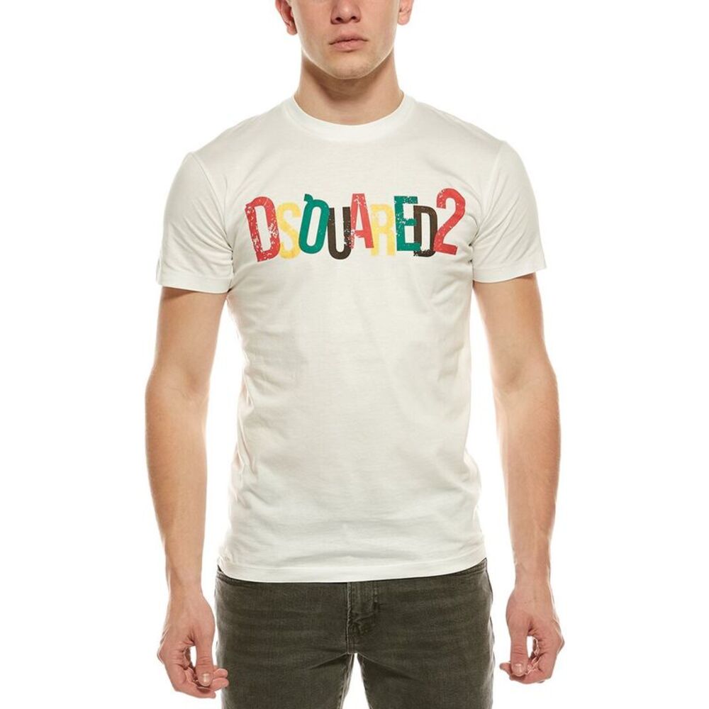 Dsquared2 Mens  T-Shirt, White